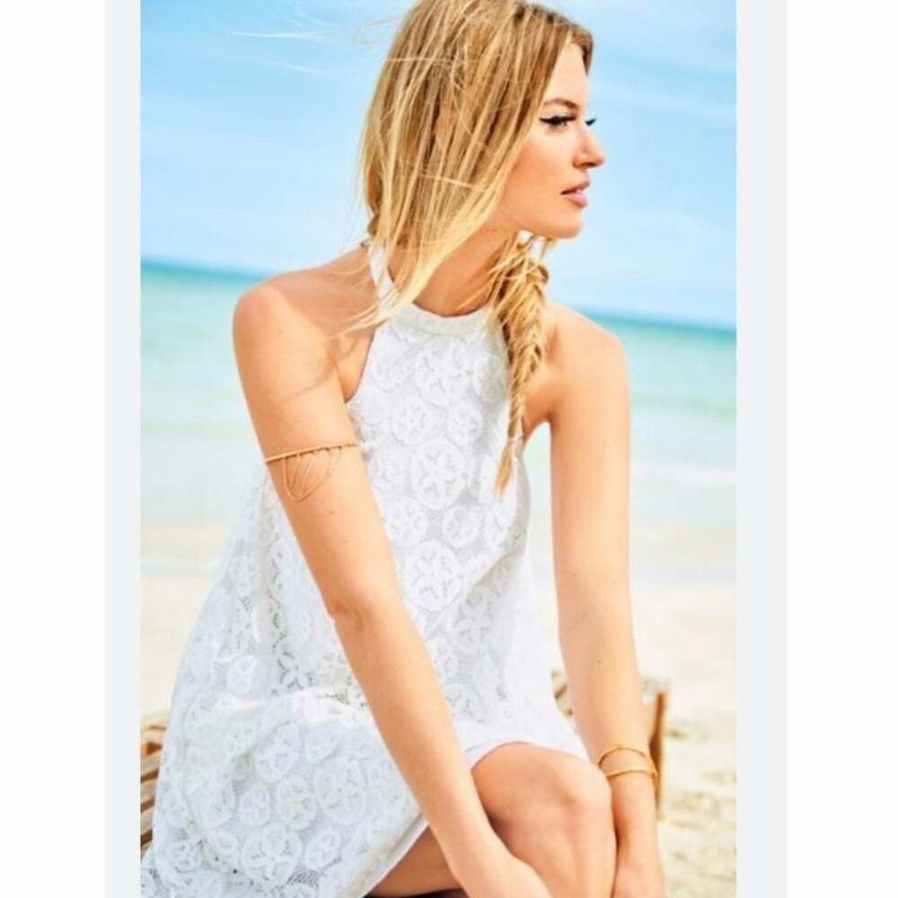 lilly pulitzer white halter dress | Dresses | Nwot Lilly Pulitzer Lace Shift Xs Bridal Shower Graduation Wedding dress